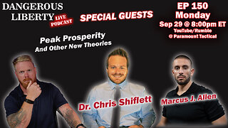 Dangerous Liberty EP150 - Charlie Kirk, Finding the Truth with Guests Dr. Shiflett. Marcus Allen