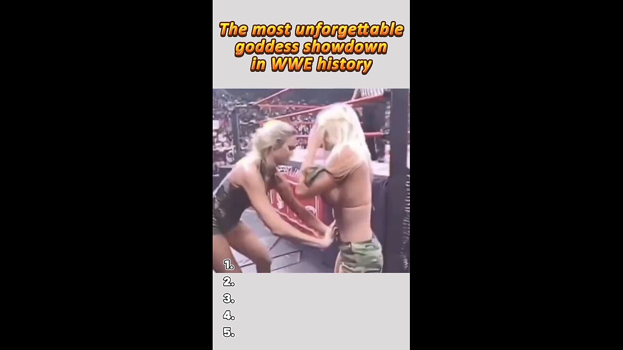 The most unforgettable goddess showdown