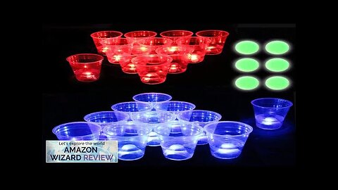 Six Senses Media The Dark Beer Pong SetBeer Pong Party Cup Set Review