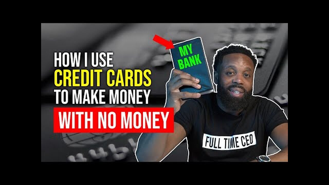 How I Use Credit Cards To Make Money With No Money