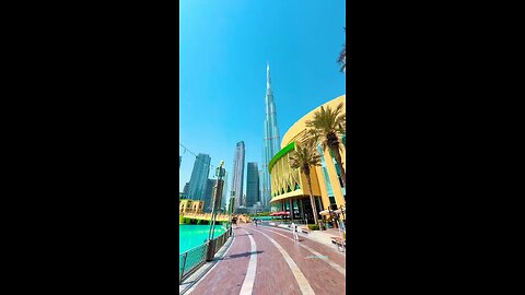 A Beautiful View of Burjkhalifa 😍 #Dubai #burjkhalifa #tour #Dubailife #wonderfulplaces #shortvideo