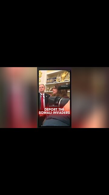 Alex Jones: Trump Wants To Deport The Somali Invaders - 12/30/25
