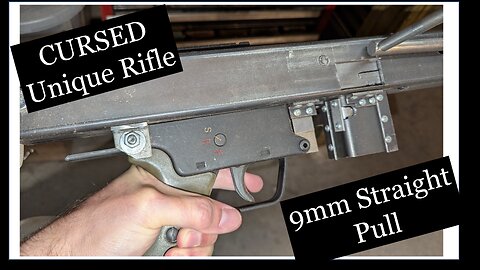 Cursed Homemade Gun: Straight Pull 9mm