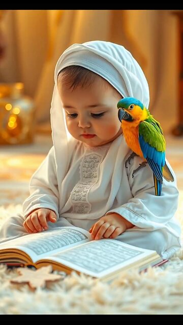 Baetiyo se pyar kia kren. 🌿🫀 . #Love #LoveChild #kids #IslamicKids #babies