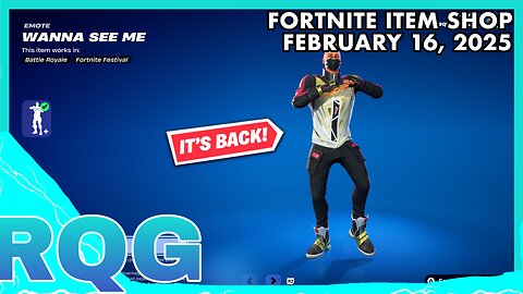 EVEN MORE ICON EMOTES ARE BACK! FORTNITE ITEM SHOP (February 16, 2025)
