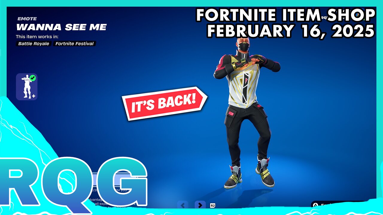 EVEN MORE ICON EMOTES ARE BACK! FORTNITE ITEM SHOP (February 16, 2025)