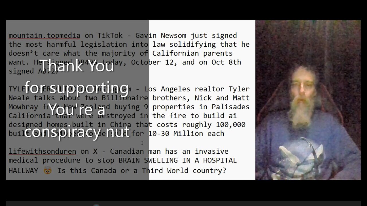 Californian parents ignored, Palisades ai Homes from China, Canadian man operated on in Hallway