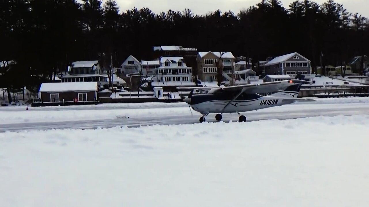 Alton Bay Ice Runway