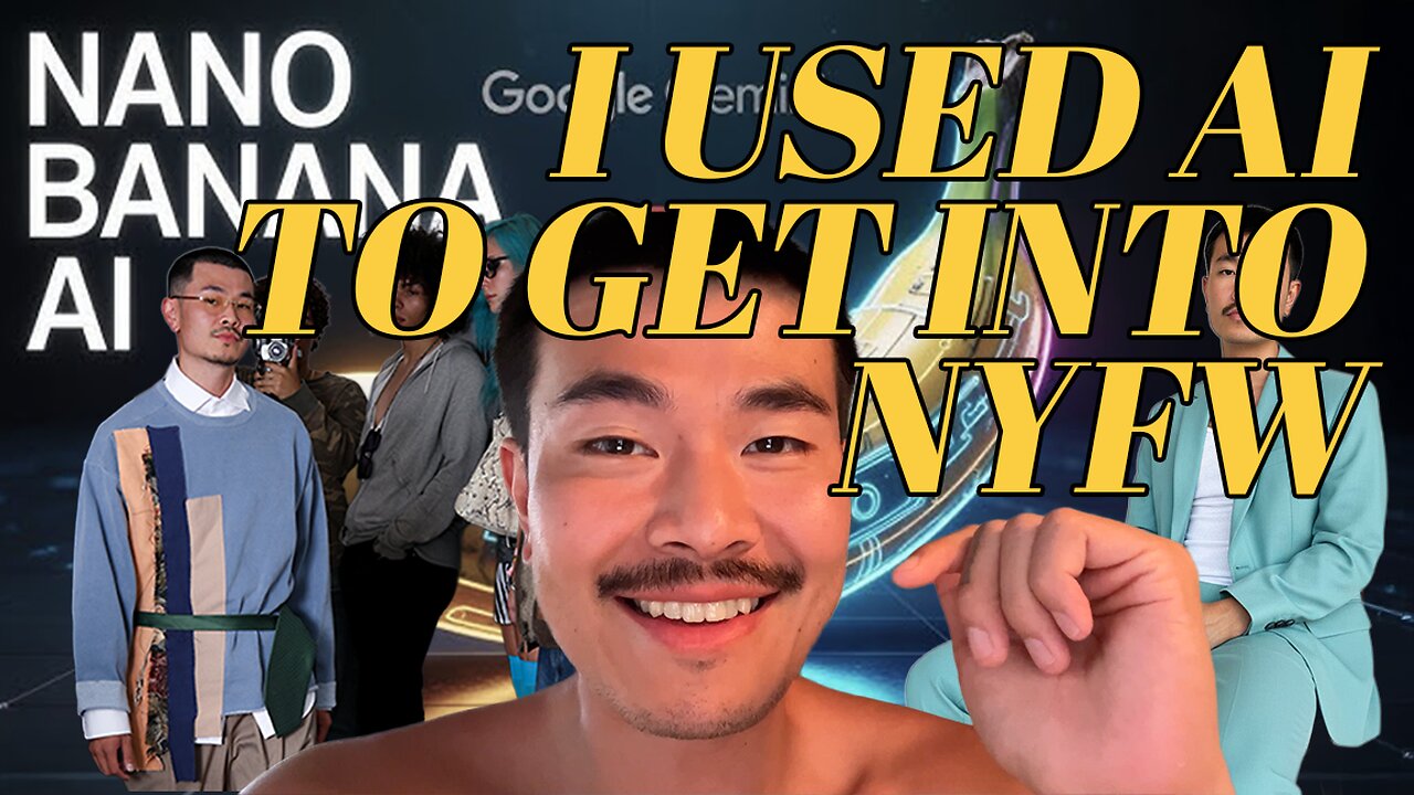 I Used AI to Get Me into New York Fashion Week!