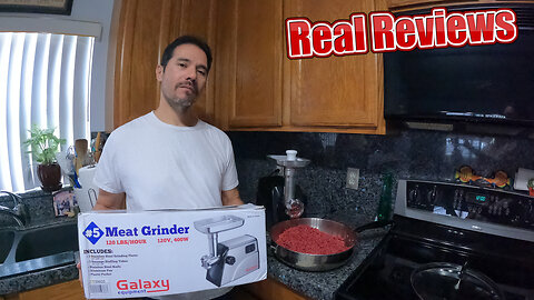 Galaxy SMG5 #5 Electric Meat Grinder Real Review