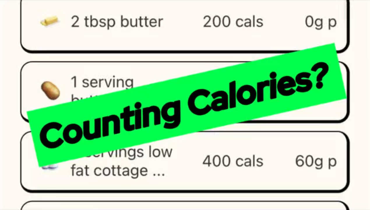 Do I need to count my calories?