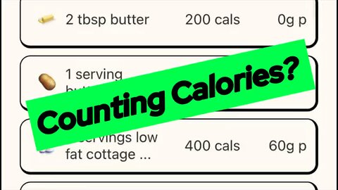 Do I need to count my calories?