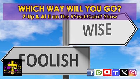 WORD OF THE DAY: ESSLESIASTES 10:2 - WHICH WAY WILL YOU GO?