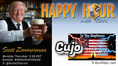 HAPPY HQUR with Beer: Today's guest: Cujo