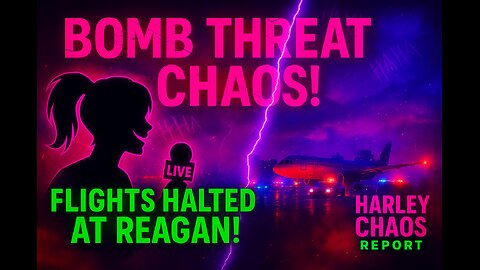 BOMB THREAT STOPS FLIGHTS AT REAGAN AIRPORT! 🔥