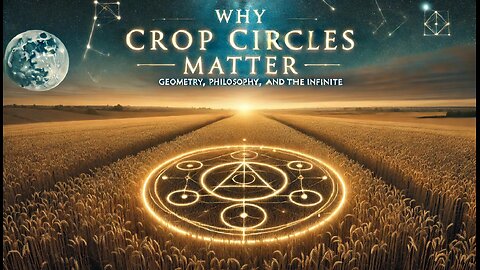 Why CROP CIRCLES Matter: Geometry, Philosophy, and the Infinite