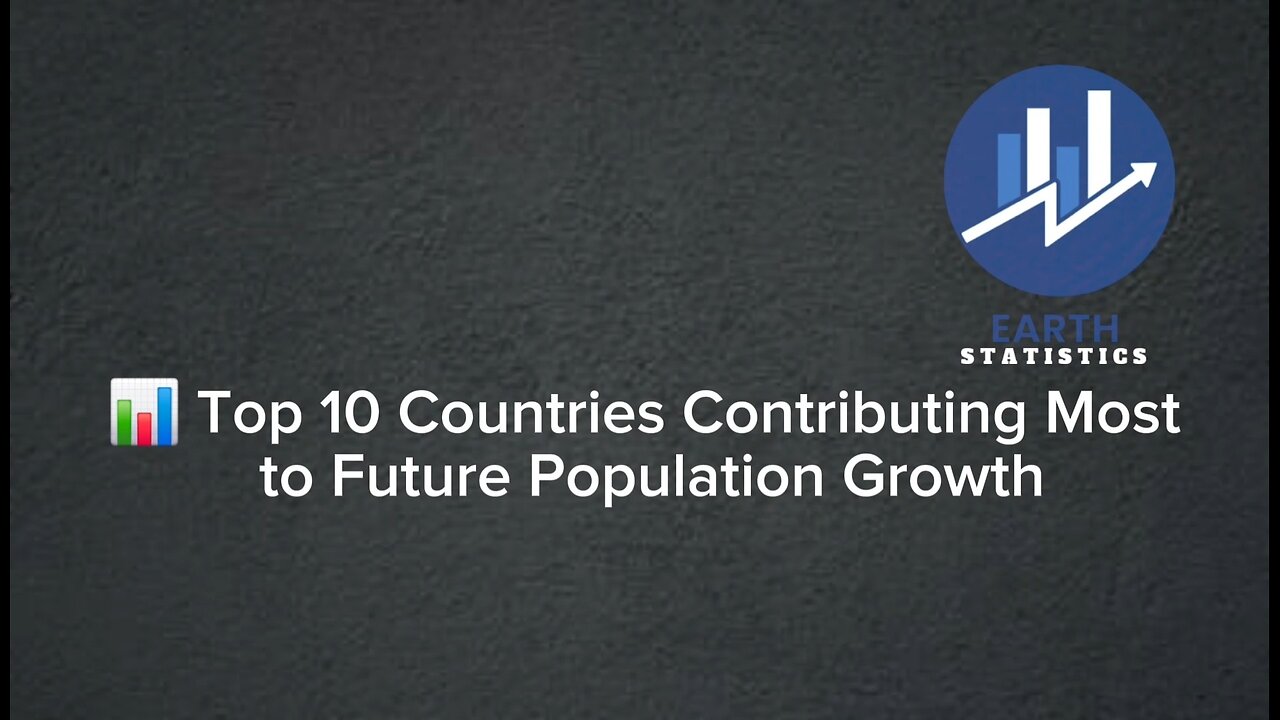 Top 10 Countries Contributing Most to Future Population Growth...