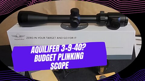 Aquilifer,Budget 22lr plinking scope.