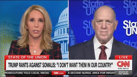 Tom Homan SHREDS CNN Host Over Claim ICE Stops People Because They Look "Somali"