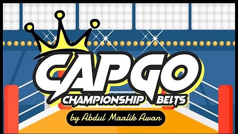 Capgo Championship Belts Commercial