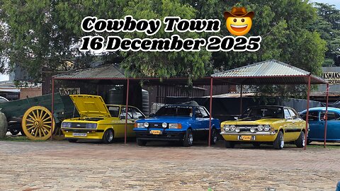 Cowboy Town Car Show 16 December 2025 🔥Stunning Classic Cars #ferrocsa