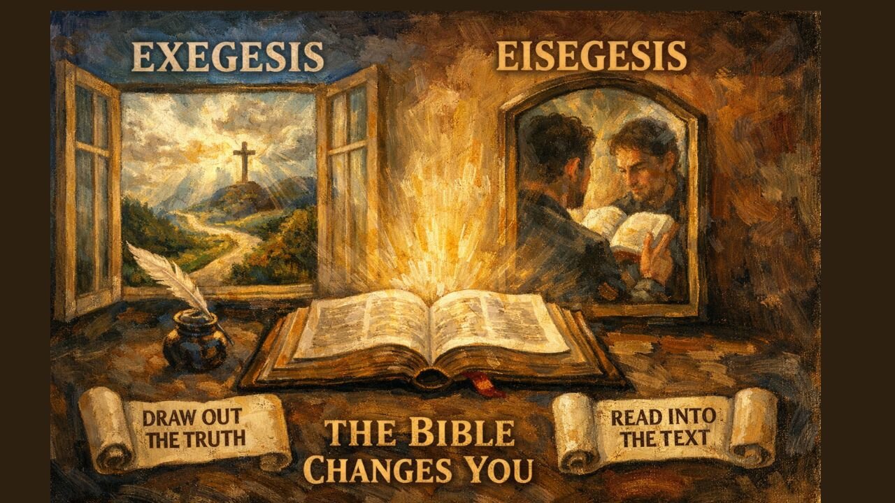 The Bible Changes You: Exegesis vs. Eisegesis and the Way We Read Scripture