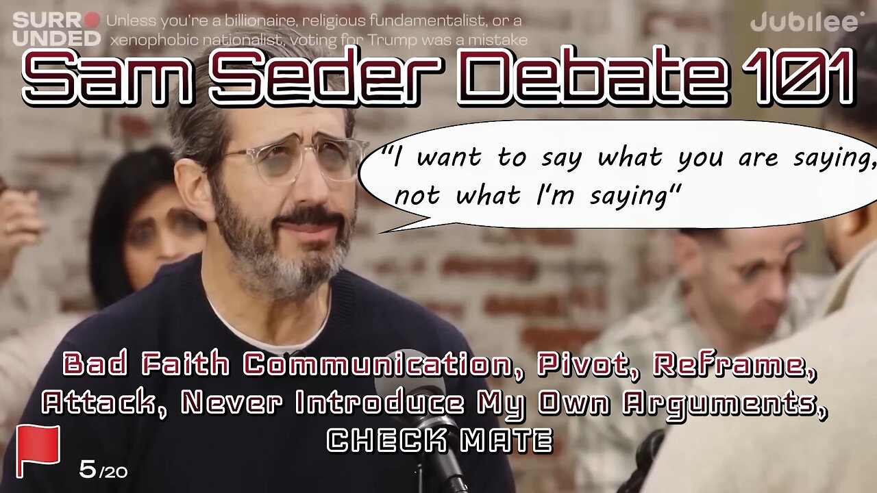 Sam Seder Types And How They Argue - Featuring Matt Walsh And Kewl V1C​