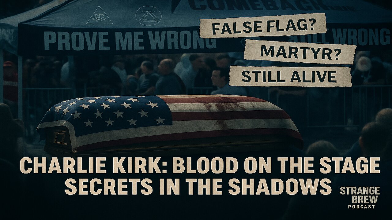 The Charlie Kirk Conspiracy | Blood on the Stage, Secrets in the Shadows & Death by Design?