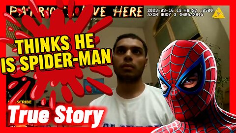 Kid thinks he is Spider-Man and PUNCHES the police in the face (REAL POLICE BODY CAMERA FOOTAGE)