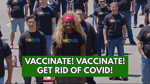 A Never Forget this Video: “Vaccinate! Vaccinate!, get rid of Covid” musical.