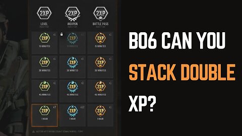 Can You Stack Double XP BO6? Here's What You Need to Know!