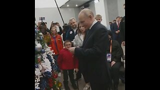 Putin hace realidad el sueño de niños durante campaña benéfica de Año Nuevo