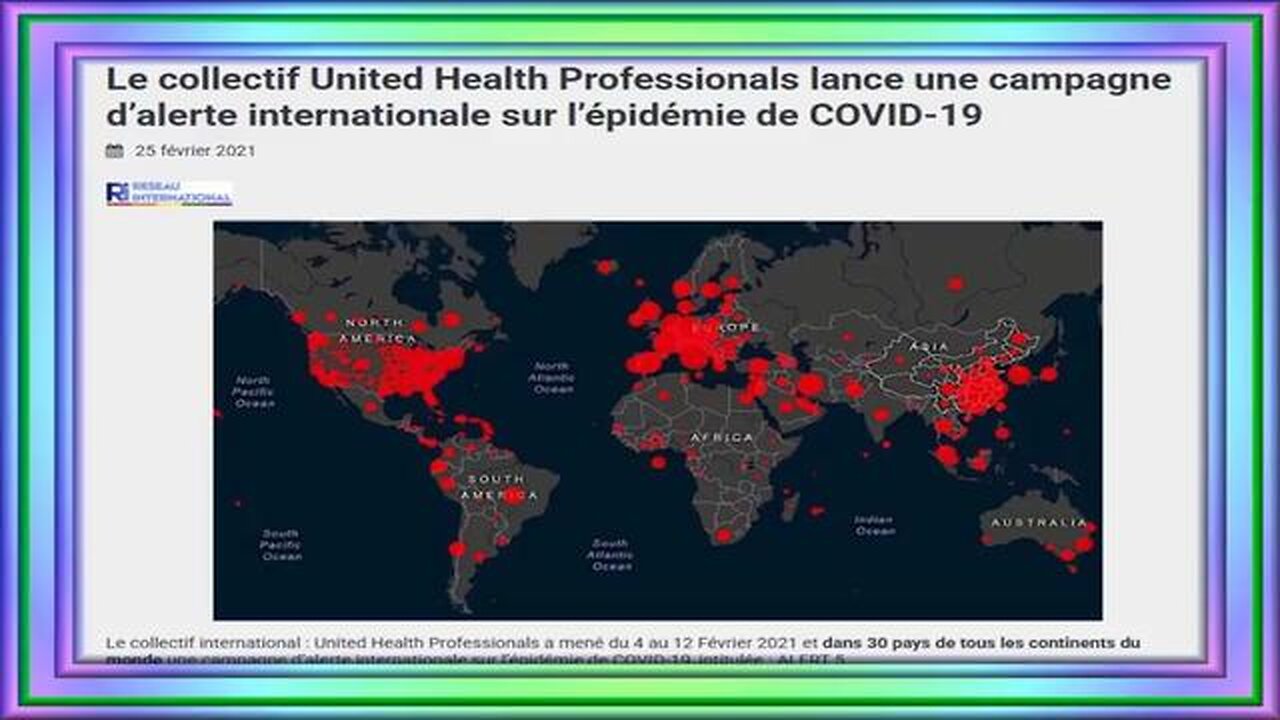 Cov!d-19, la plus grande arnaque sanitaire du 21e siècle !