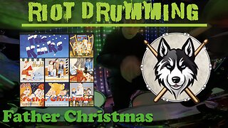 275 The Kinks - Father Christmas - Drum Cover