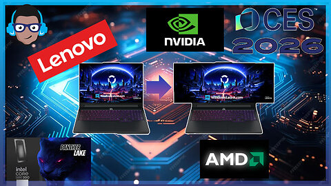 CES 2026 Preview - What To Expect From Nvidia, AMD, Intel, Lenovo