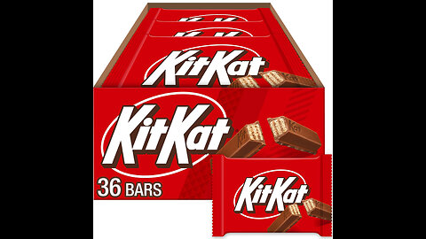 KIT KAT Milk Chocolate Wafer Candy Bars, 1.5 oz (36 Count)