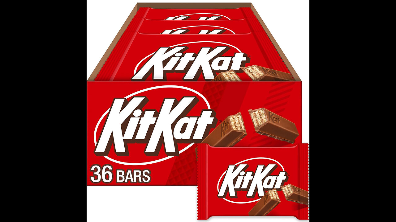 KIT KAT Milk Chocolate Wafer Candy Bars, 1.5 oz (36 Count)