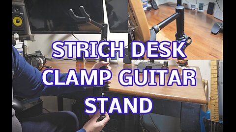 STRICH TGS-1 Guitar Desk Stand, Guitar, Acoustic, Bass, Mando