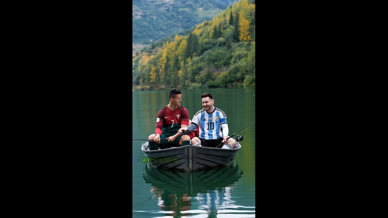 Ronaldo and Messi Fishing 🎣