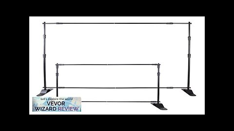 10pcs 8' X 8' 10' X 8' Backdrop Banner Stand Step Review