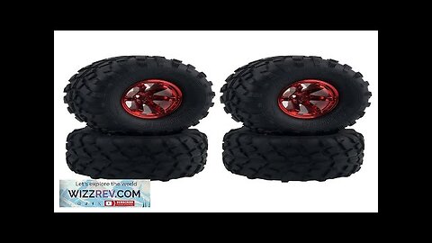 4Pcs Austar Wheel Tires Plastic Wheel Rims for 1/10 RC Crawler HSP Review