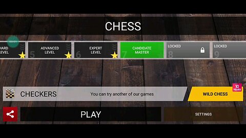the master level... am 4 time lose. but i hop i win