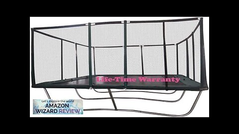 Happy Trampoline Pro Rectangle Trampoline Heavy Duty 750lbs Jumping Capacity Gymnastics Review