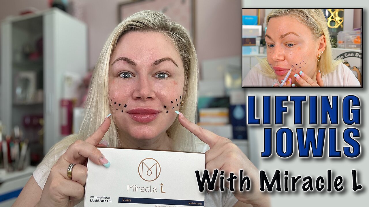 Lifting Jowls with Miracle L (Liquid PCL), AceCosm.com and Code Jessica10 Saves you money