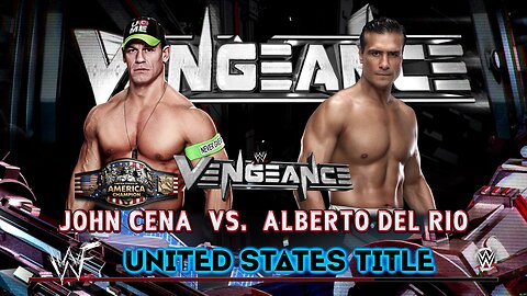 WWE 2k15 John Cena(c) vs Alberto Del Rio UnitedStatesTitle