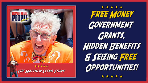 Matthew Lesko | Free Money Government Grants, Hidden Benefits, & Seizing Free Opportunities