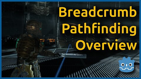 Breadcrumb Pathfinding Intro #deadspace #arkhamknight #pathfinding #godot #redot #tutorial #gamedev