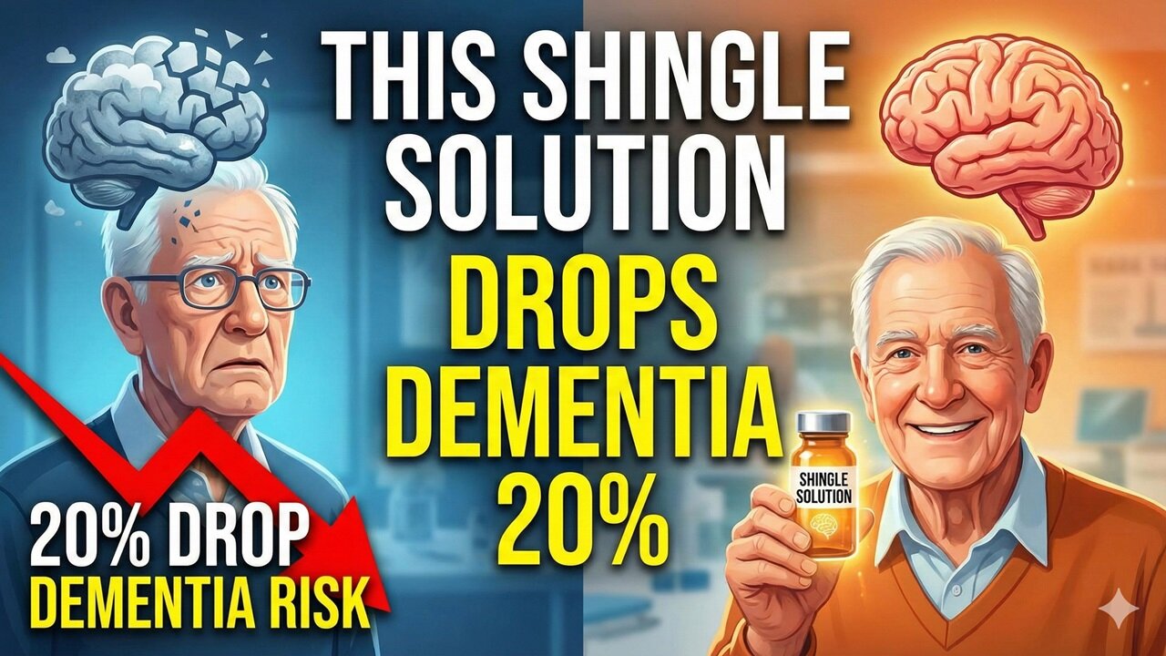 This Shingle Solution Drops Dementia 20%