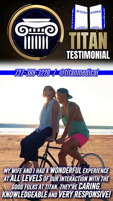 It’s Time To Become a Titan Medical Patient today and START FEELING YOUR BEST!