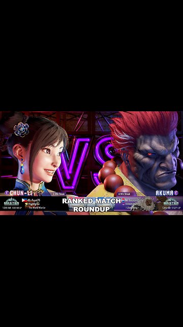 Kuya Kalbo SF6 Ranked Roundup. Chun Li Master Rank [Hori Fight Stick]